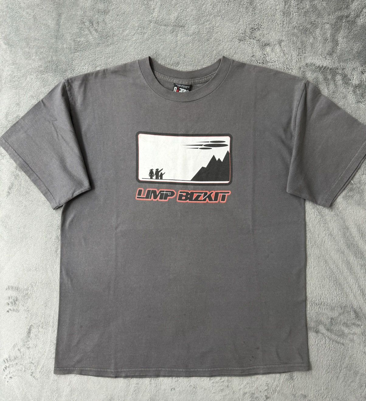 image of Giant x Vintage Limp Bizkit 1999 T-Shirt in Grey, Men's (Size XL)