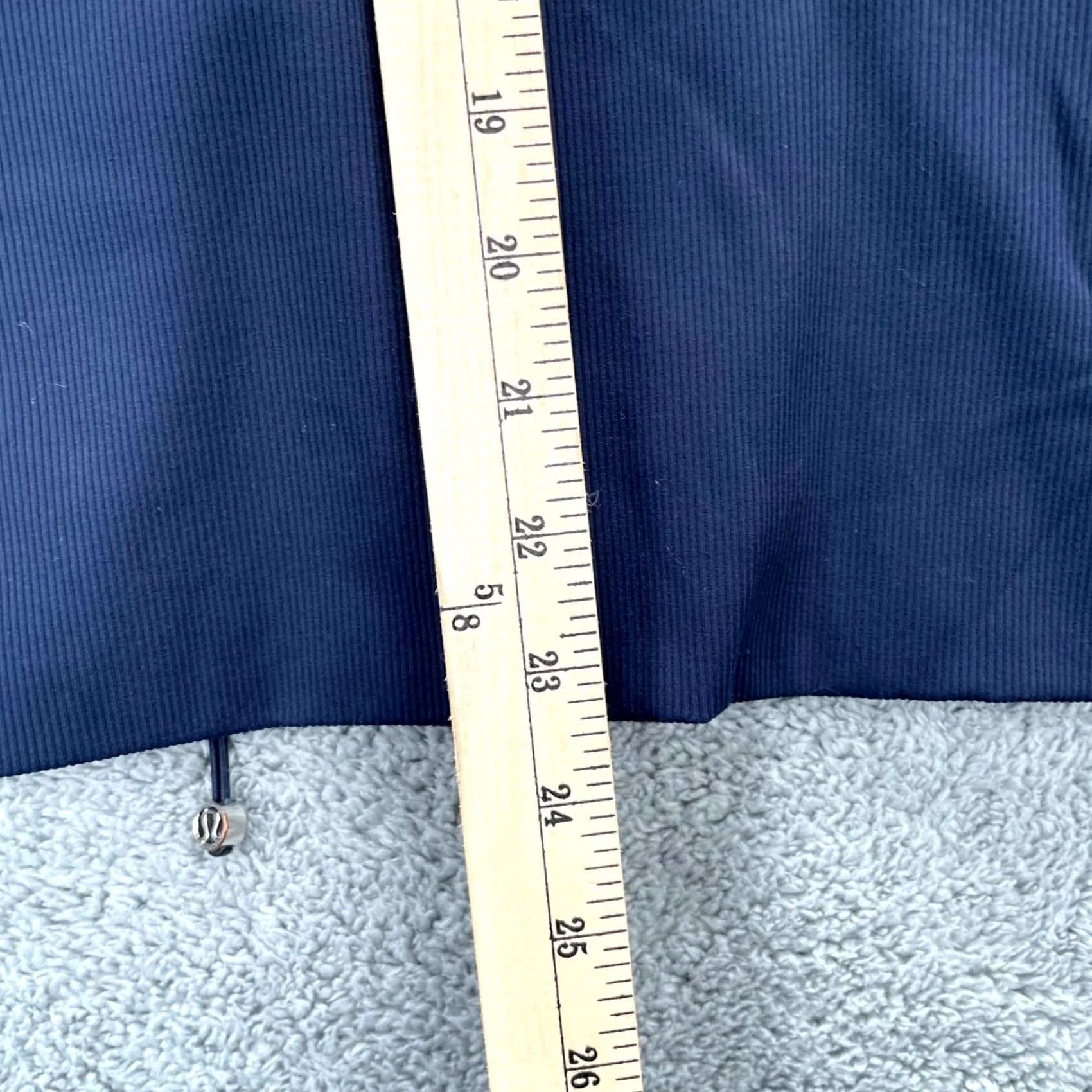 Lululemon Lululemon Hoodie Womens 2 Blue Striped Define Thumbhole Sleeve Full Zip Yoga Shirt Size XS / US 0-2 / IT 36-38 - 7 Thumbnail