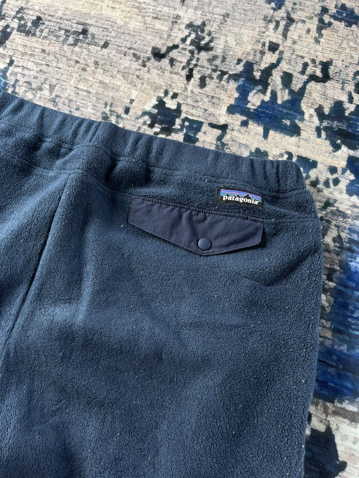 Patagonia × Vintage Vintage Patagonia Distressed fleece sweatpants Size US 32 / EU 48 - 8 Thumbnail