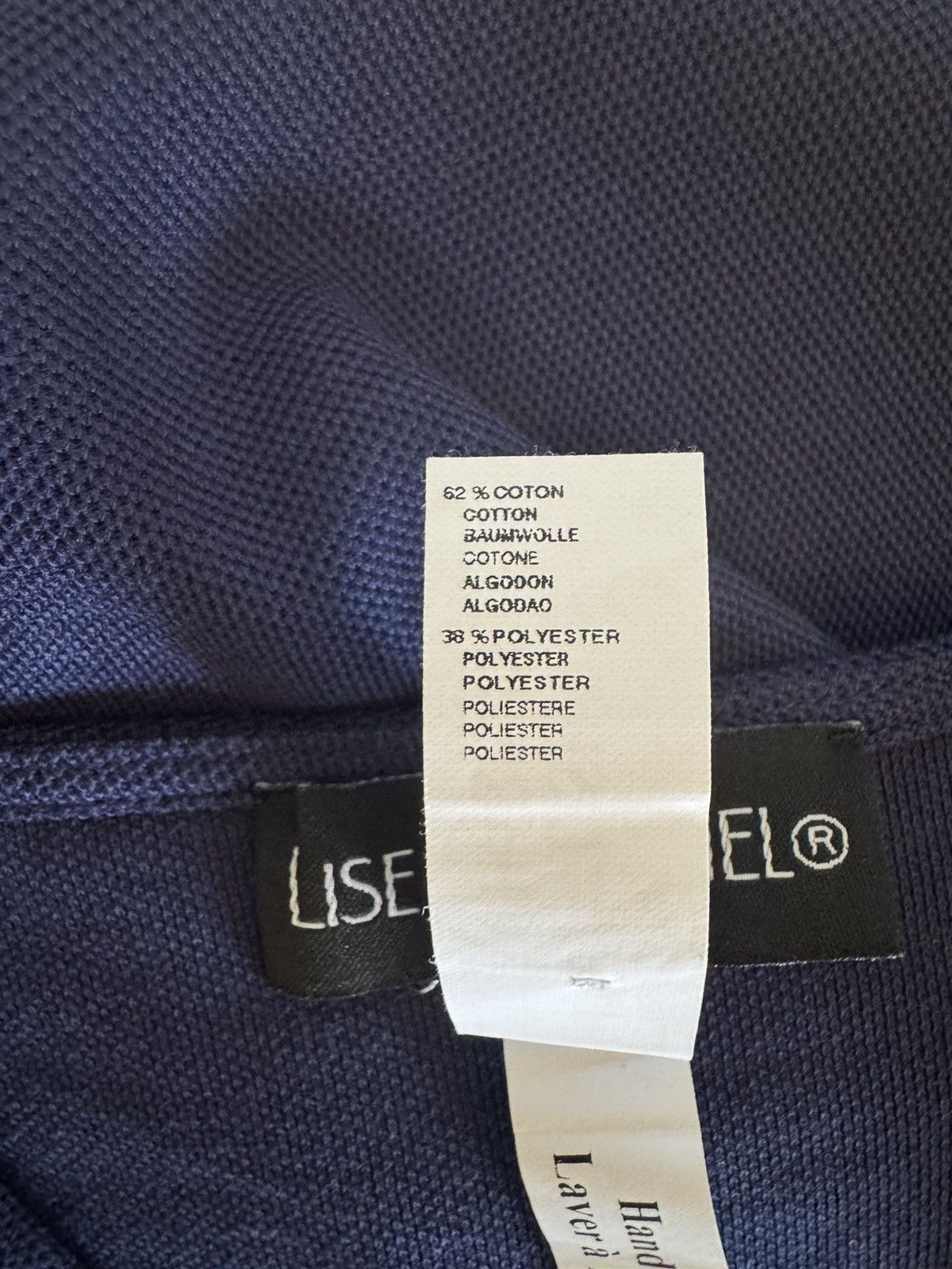 Other LISE CHARMEL Navy Cotton Blend Oversized Tunic S-M EUC Size S / US 4 / IT 40 - 6 Thumbnail