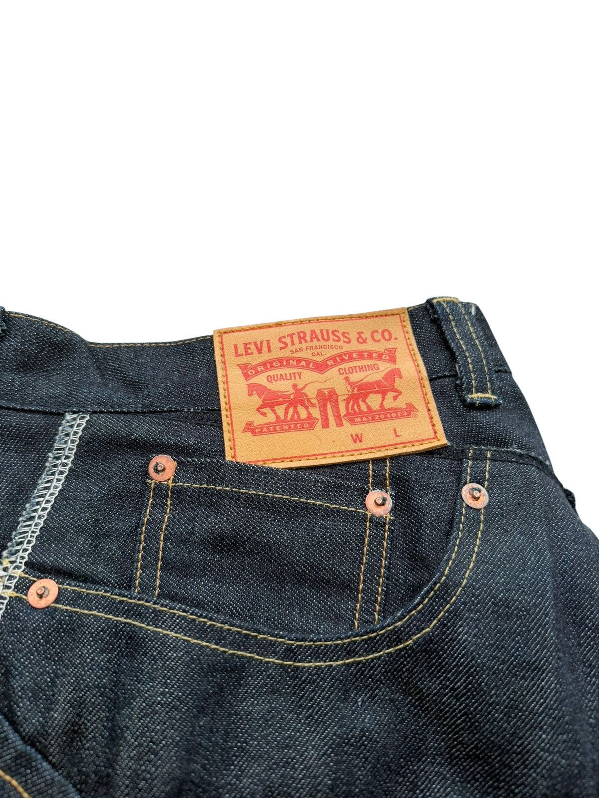 Junya Watanabe × Levi's 2024 Patchwork Runway Levi’s Denim Jeans Size US 32 / EU 48 - 11 Thumbnail