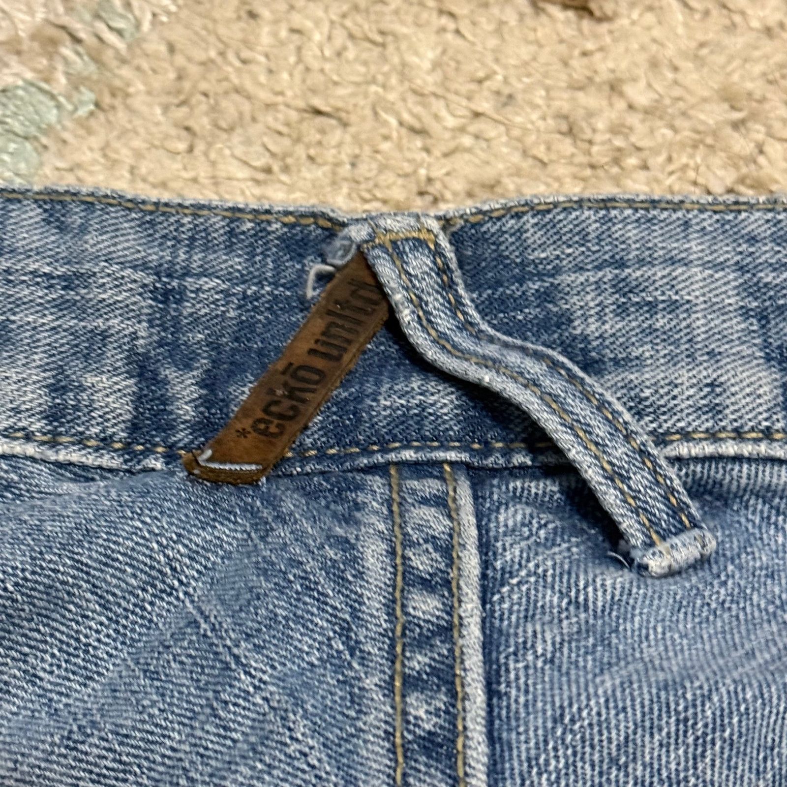 Ecko Unltd. Vintage Ecko Unltd Baggy Jean Shorts Size 38 Rhino Y2K Size US 38 / EU 54 - 5 Thumbnail