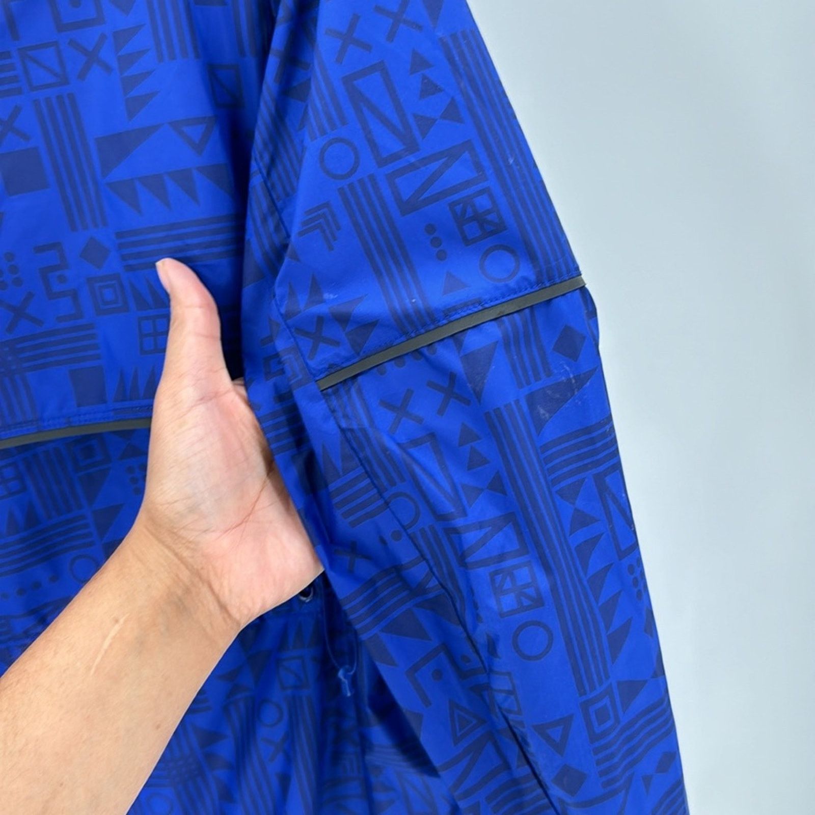 Adidas adidas Tokyo Print Running Jacket blue black longline size S Size M / US 6-8 / IT 42-44 - 12 Thumbnail