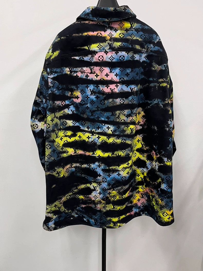 Louis Vuitton Louis Vuitton Colorful laser presbyopic denim long-sleeved Size US M / EU 48-50 / 2 - 2 Thumbnail