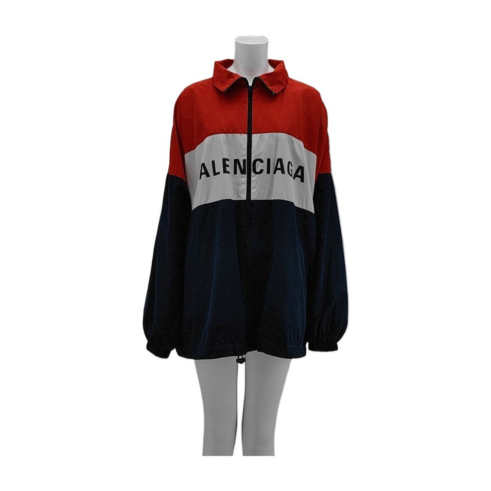 Balenciaga Balenciaga Colorblock Logo Jacket Size 38 Size XS / US 0-2 / IT 36-38 - 1 Thumbnail