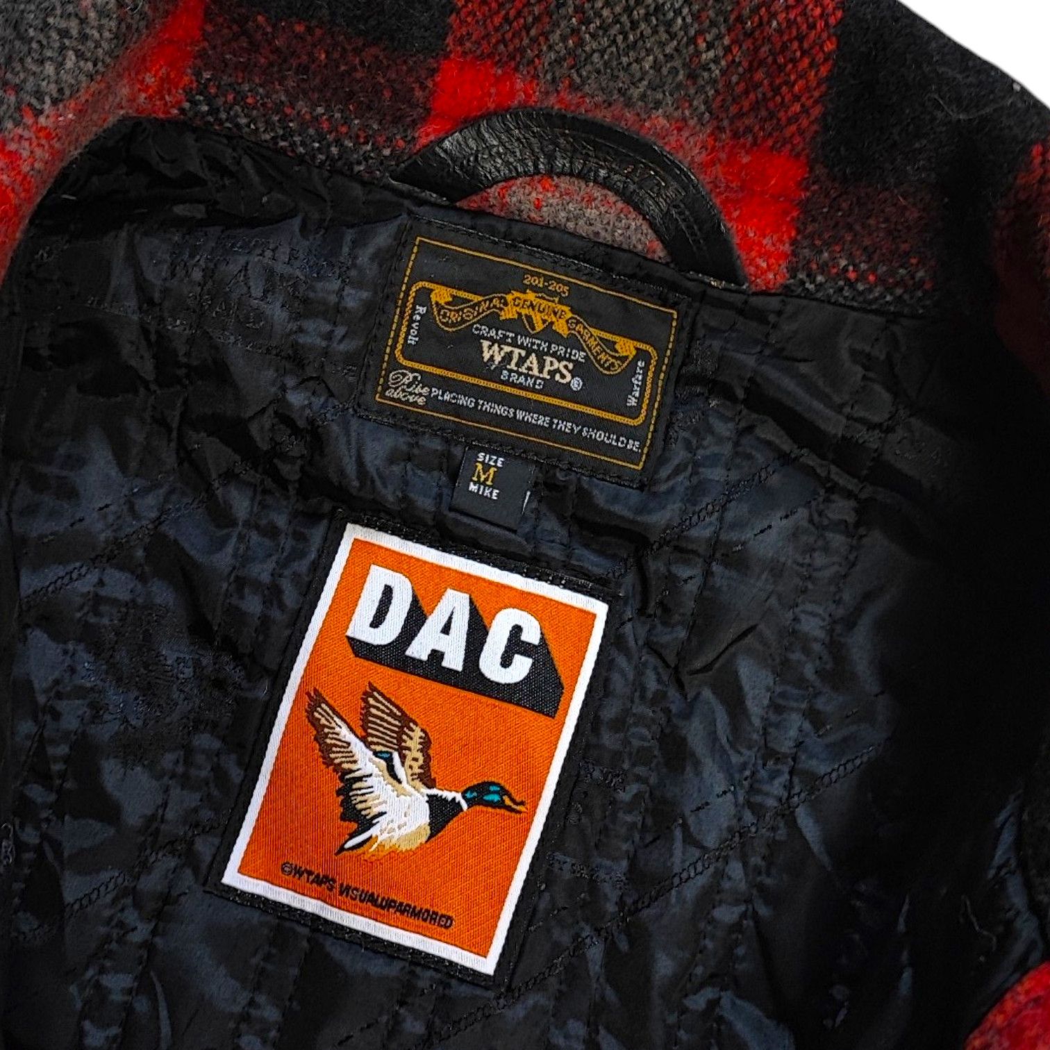 Wtaps WTAPS 09AW Melton Wool Grease Jacket Size US M / EU 48-50 / 2 - 5 Thumbnail