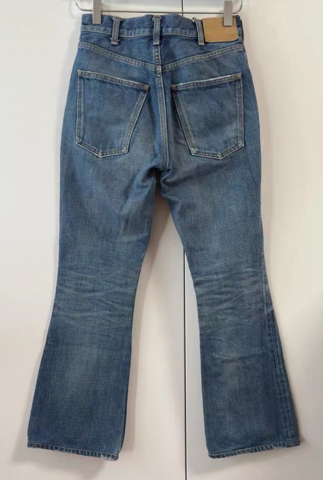 Celine Celine Women’s Blue Washed Micro Flare Jeans Sz.25 Size 25" / US 0 / IT 36 - 5 Thumbnail