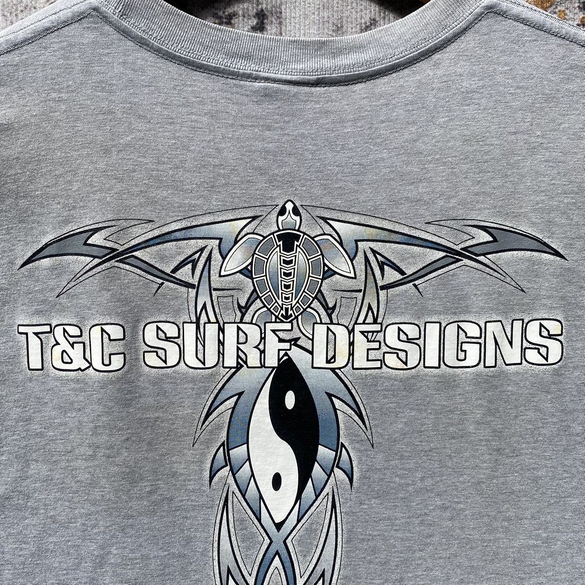 Vintage Vintage T&C Surf Designs Hawaii Tee T&C Surf Thrashed Faded Size US M / EU 48-50 / 2 - 16 Thumbnail