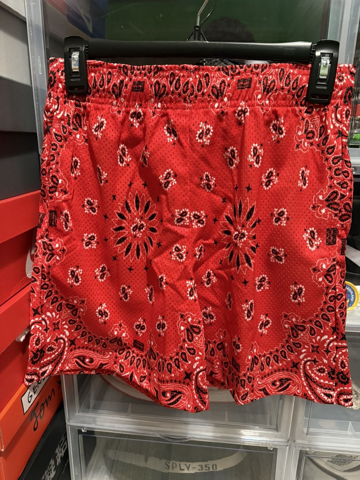 Bravest Studios Bravest Studios Red Paisley Shorts Size US 30 / EU 46 - 2 Thumbnail