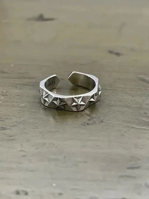 Jewelry Natsuko x Reiko Silver Star Army Ring Size ONE SIZE - 4 Thumbnail