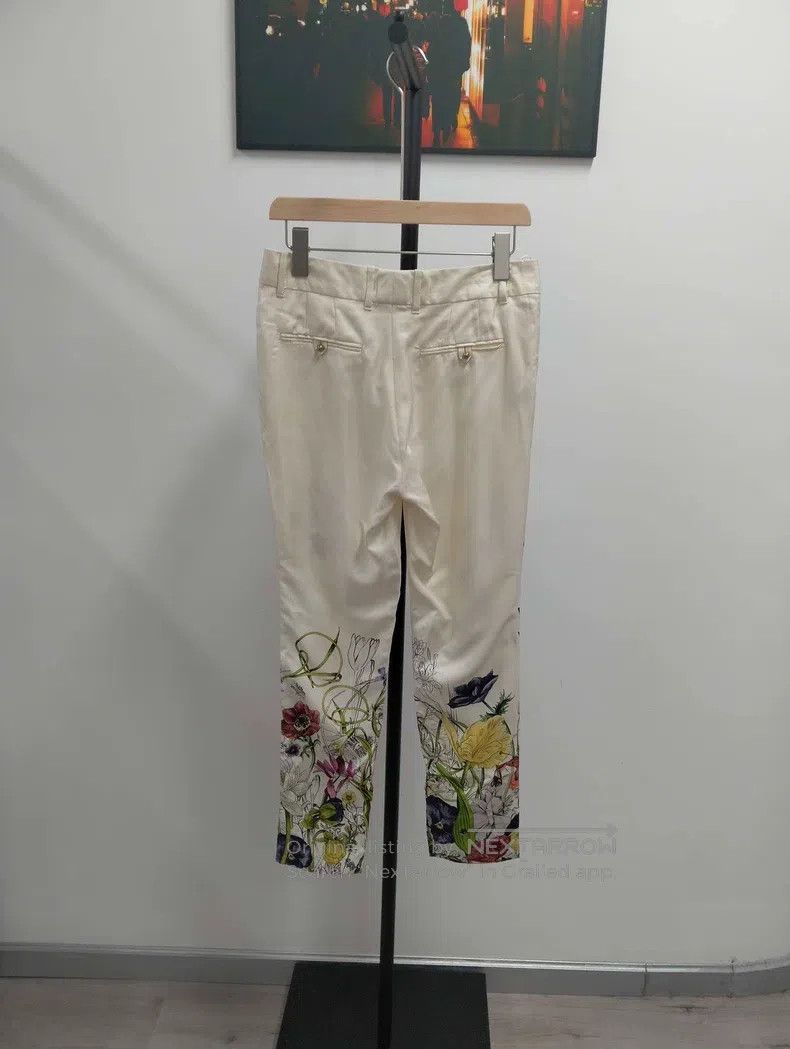Gucci Gucci Floral-printed trousers Size 25" / US 0 / IT 36 - 2 Thumbnail