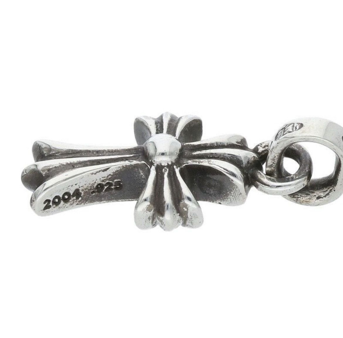 Chrome Hearts Chrome Hearts Baby Fat PAVE Emerald Silver Earring Size ONE SIZE - 4 Thumbnail