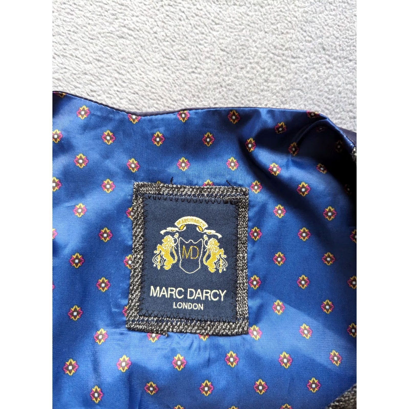 Marcs Marc Darcy Gray Waistcoat Vest Gilet Mens Size 38R Formal Smart Casual Size US XXS / EU 40 - 2 Thumbnail