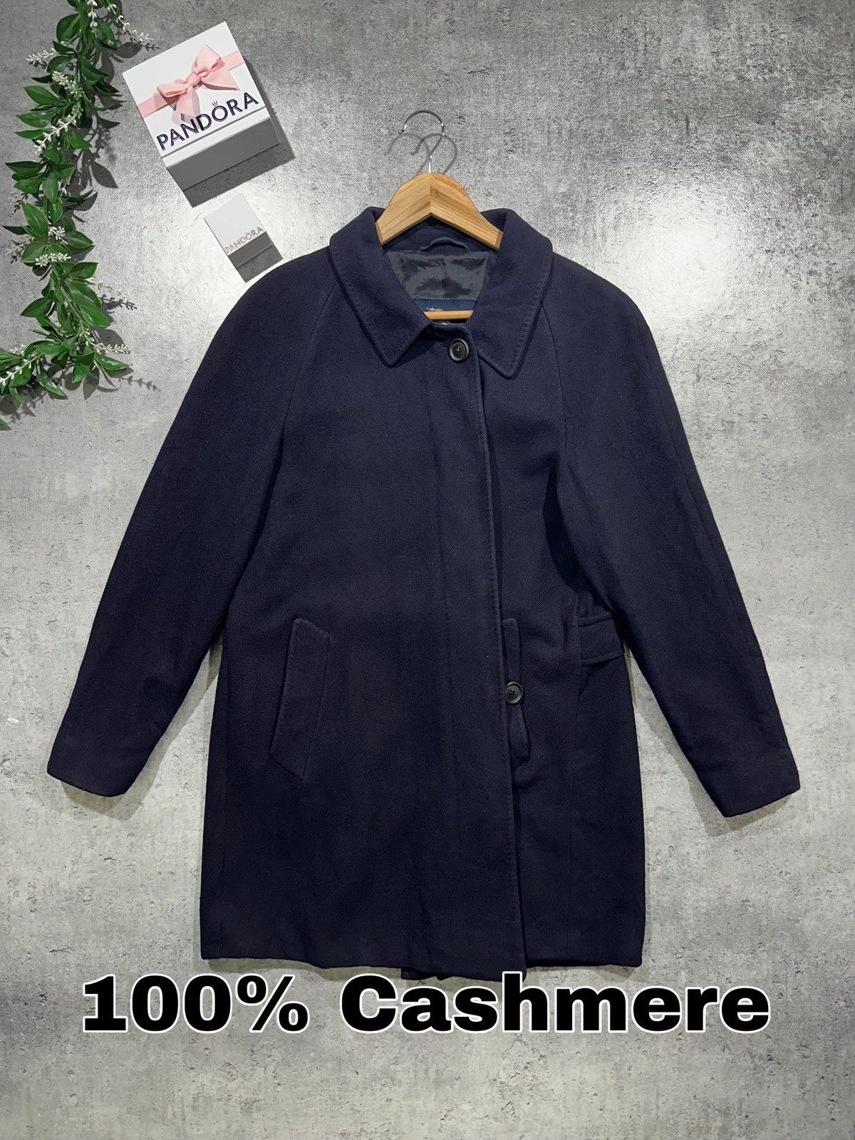Burberry Burberry London Pure Cashmere Short Coat Size S / US 4 / IT 40 - 1 Thumbnail