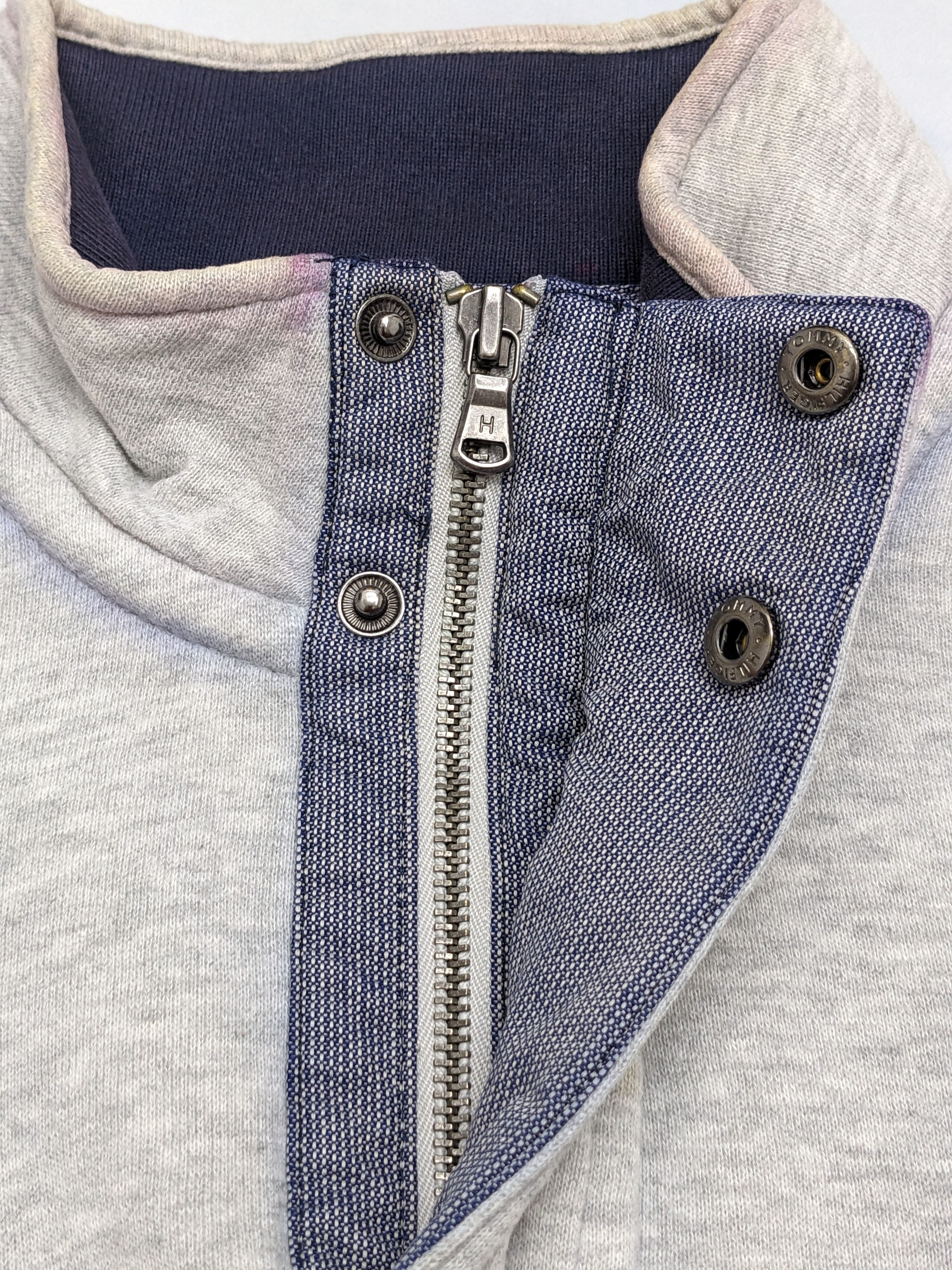 Tommy Hilfiger VINTAGE TOMMY HILFIGER HALF ZIPPER SWEATSHIRT Size US L / EU 52-54 / 3 - 12 Thumbnail