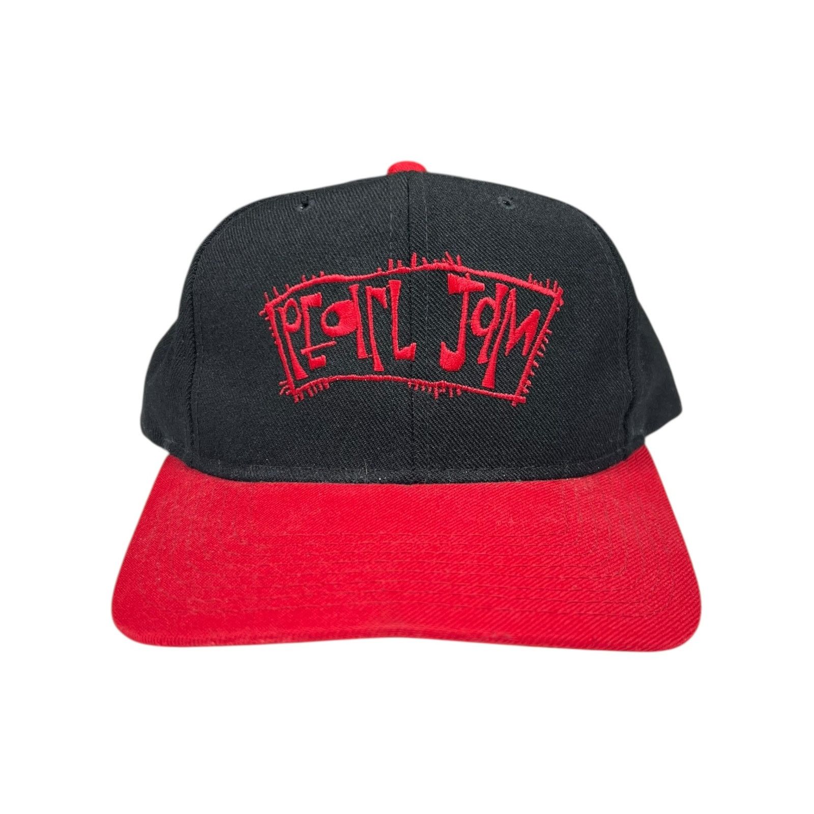 Band Tees × Vintage Vintage 90s Pearl Jam two tone wool blend band SnapBack Size ONE SIZE - 1 Thumbnail