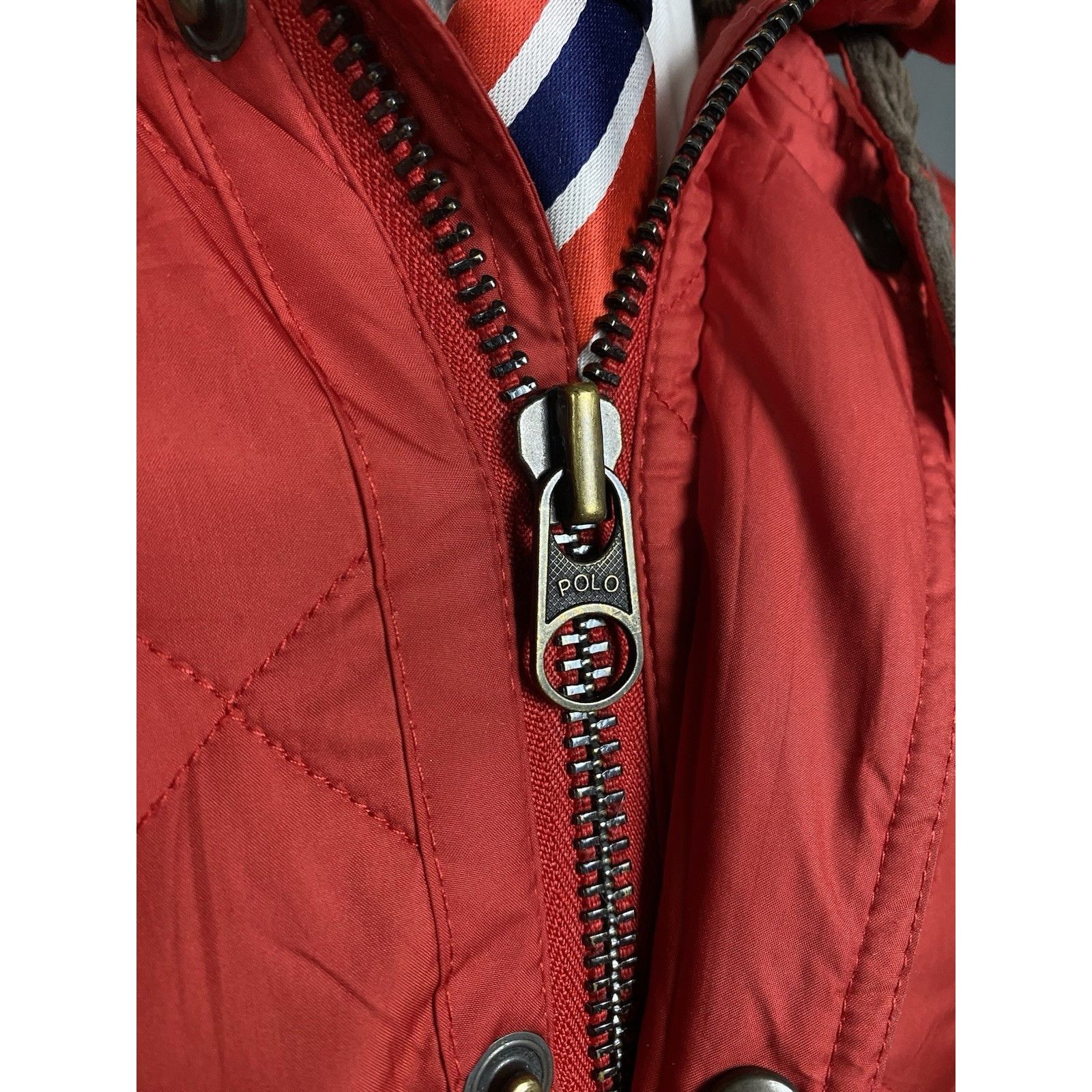 Polo Ralph Lauren Polo Ralph Lauren Men's Red Quilted Jacket Size L Size US L / EU 52-54 / 3 - 10 Thumbnail