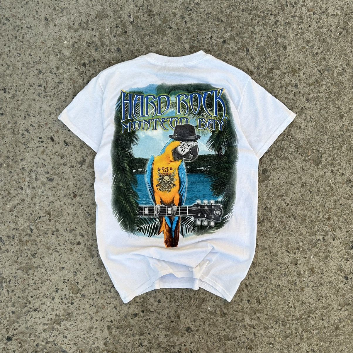 Hard Rock Cafe × Japanese Brand Vintage Japanese Style Adult Hard Rock Cafe Montego Bay Size US S / EU 44-46 / 1 - 1 Thumbnail