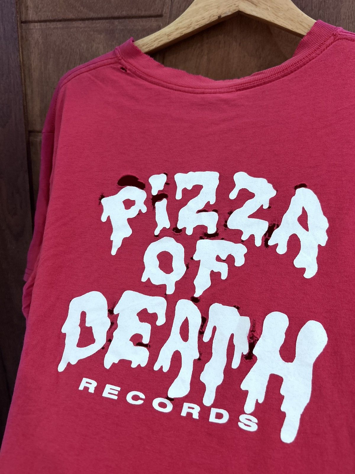 Band Tees Vintage Pizza Of Death Record Tee Size US M / EU 48-50 / 2 - 6 Thumbnail