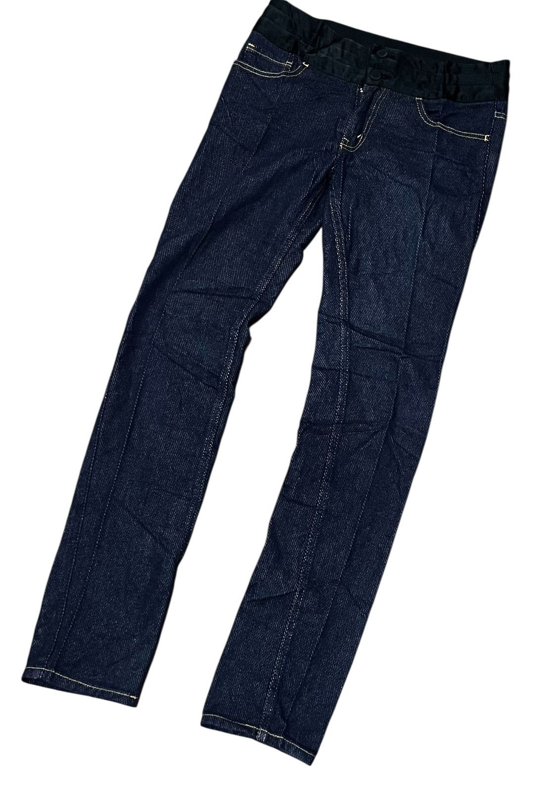 Junya Watanabe Junya watanabe cdg AD2006 mixed hybrid jeans Size US 29 - 2 Thumbnail