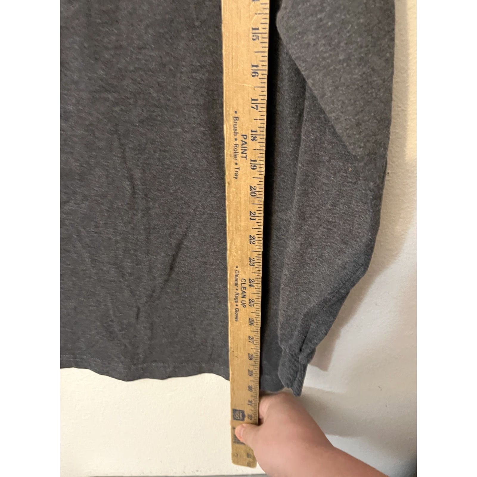 NFL NFL Jets T-Shirt Men L Gray Cotton Knit Logo Vintage 90s Football Long Sleeve Crew Neck Size US L / EU 52-54 / 3 - 5 Thumbnail