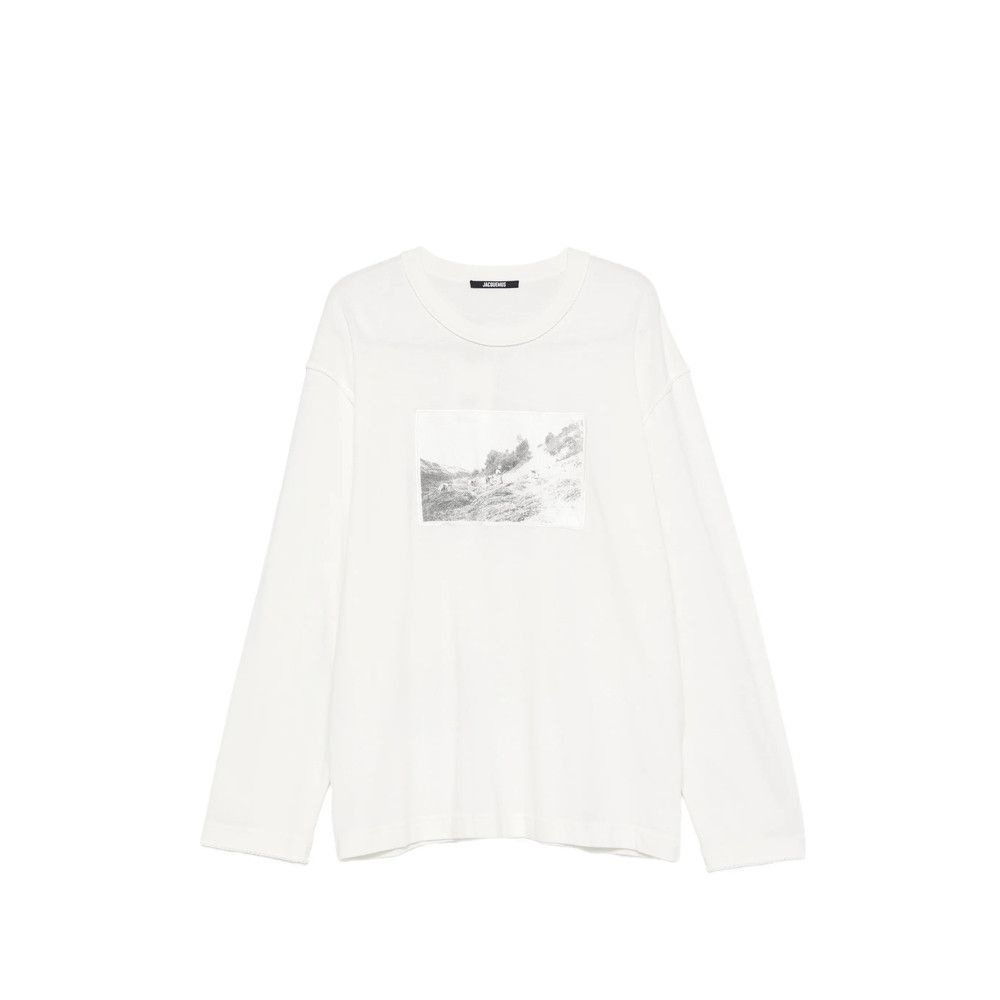 Jacquemus WHITE T-Shirts & Vests - T-Shirts