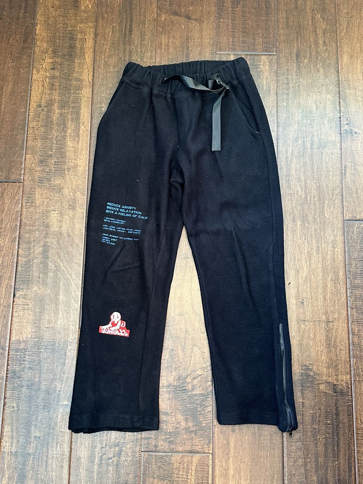 Jungles Fleece Sweat Pant With Adjustable Belt - Jungles Jungles Size US 34 / EU 50 - 1 Thumbnail