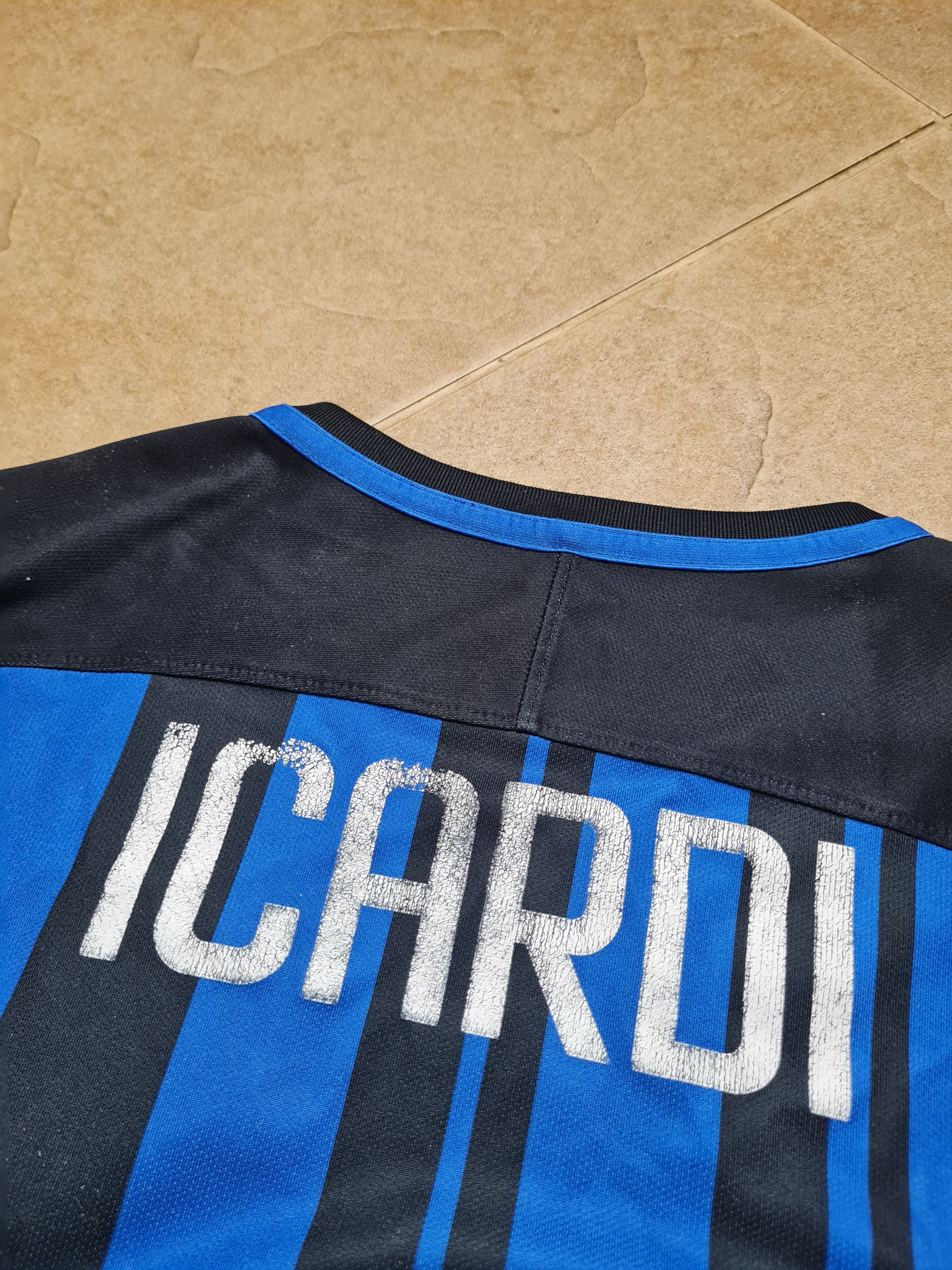 Nike JERSEY NIKE INTER MILAN 2017 2018 ICARDI #9 SHIRT FOOTBALL Size US L / EU 52-54 / 3 - 18 Thumbnail