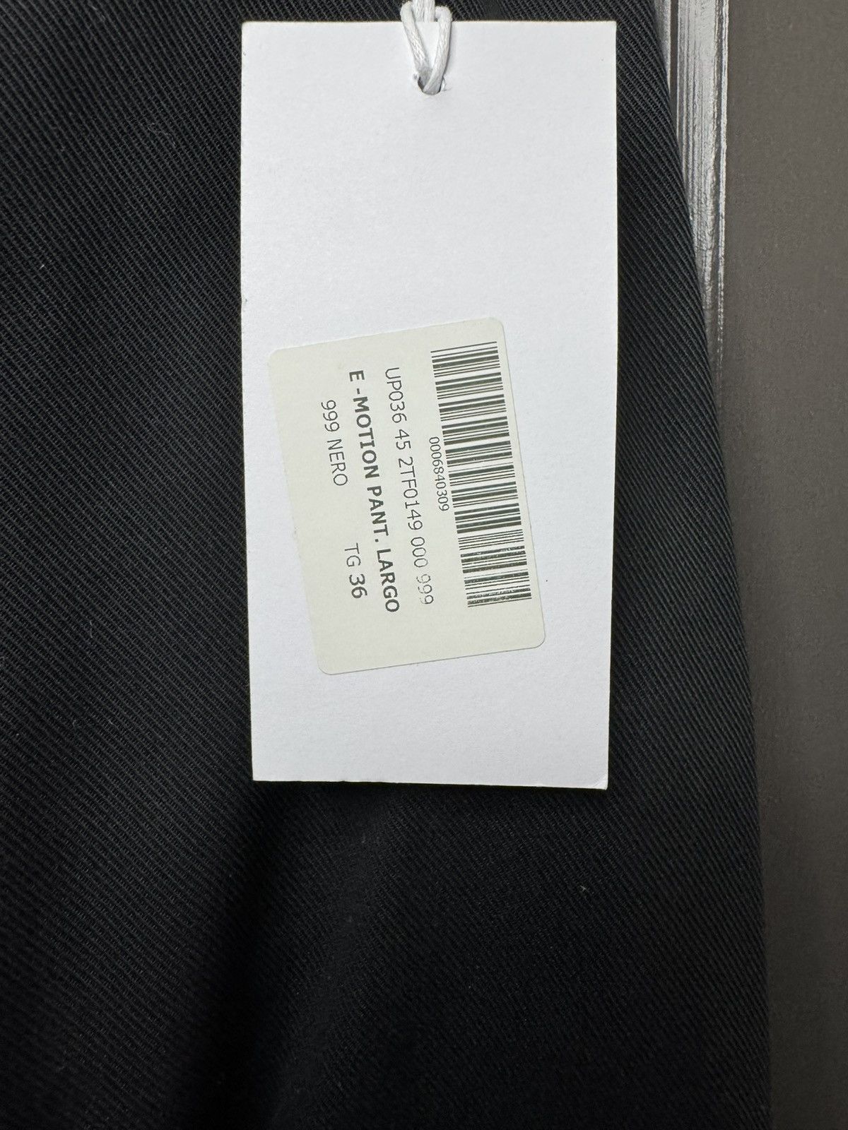 DEPARTMENT5 NWT Department 5 E-MOTION Loose Fit Pants | Black Size US 36 / EU 52 - 12 Thumbnail