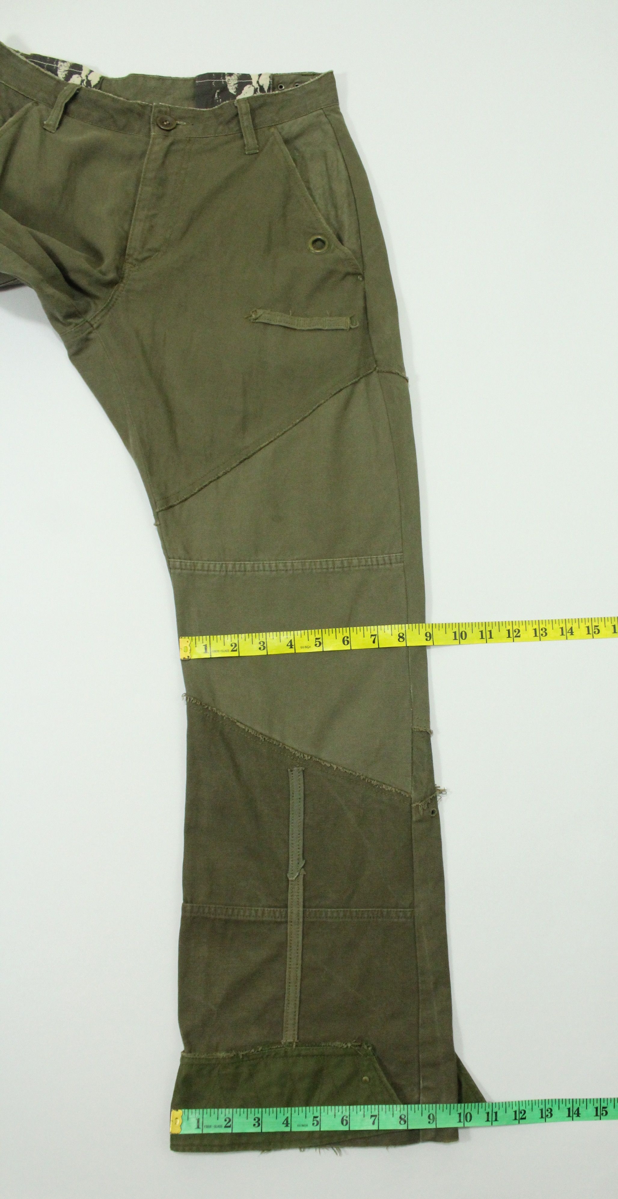 Japanese Brand INSANE 🔥 Pants Japan Patchwork Military Army Rework Rebuilt Size US 30 / EU 46 - 25 Thumbnail