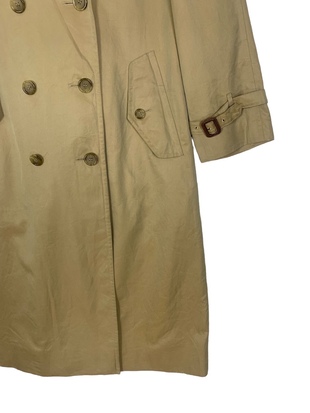 DAKS Daks By Simpson Ltd London Luxury Trench Long Coat Size S / US 4 / IT 40 - 5 Thumbnail