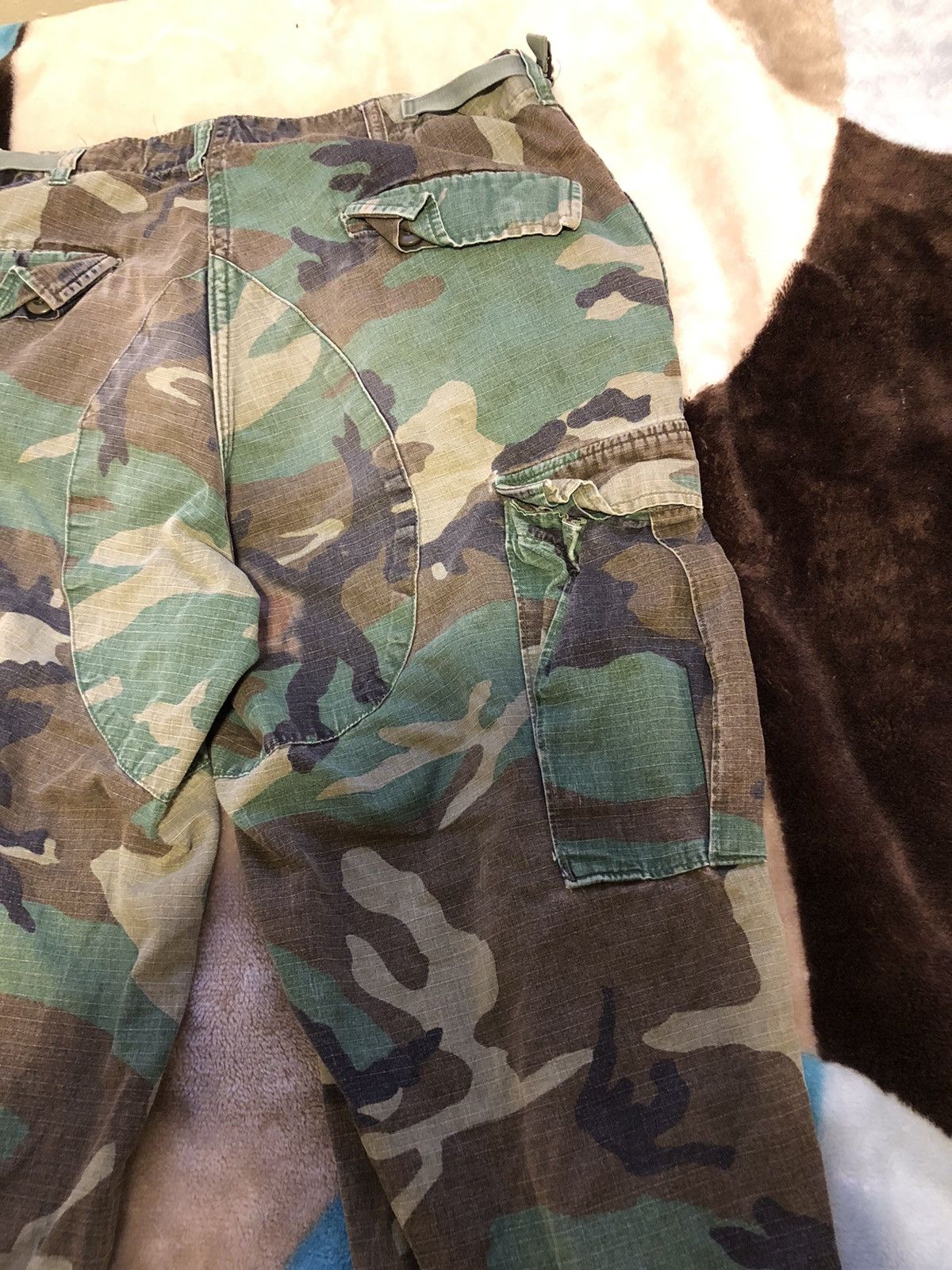 Vintage Vintage 90’s US Army Combat Double Knee Camo Pants Size US 32 / EU 48 - 7 Thumbnail