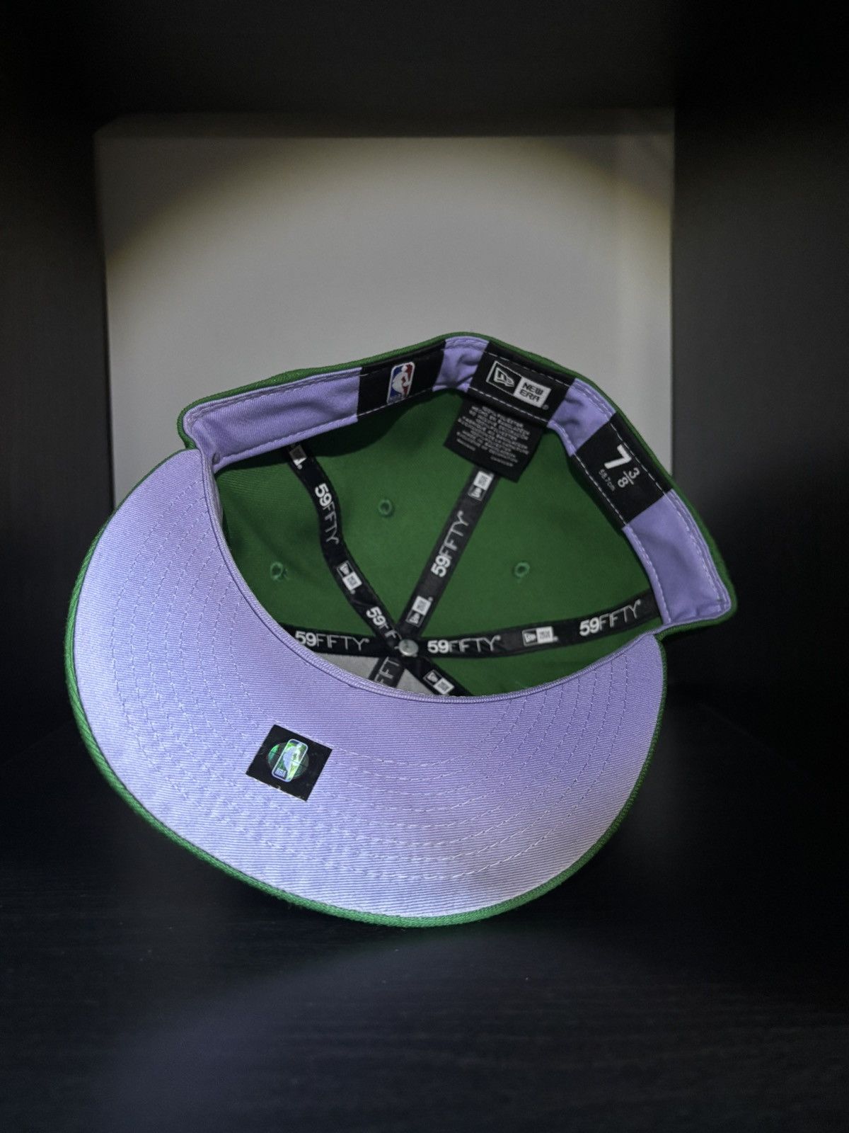 NBA × New Era Boston Celtics 7 3/8 Fitted Size ONE SIZE - 4 Thumbnail
