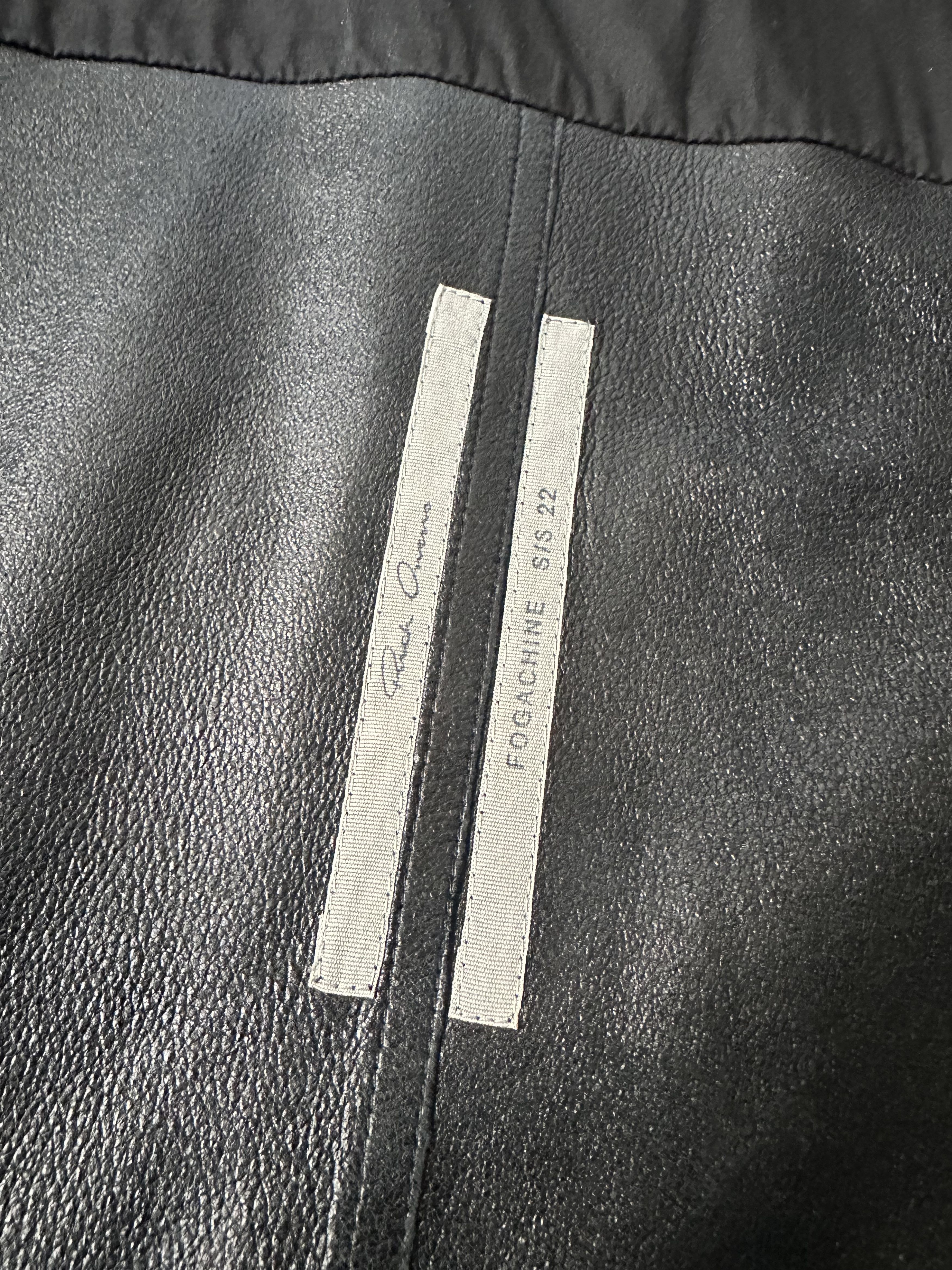 Rick Owens Rick Owens Fogachine SS22 Fogpocket Magnum Lambskin Size US XL / EU 56 / 4 - 6 Thumbnail