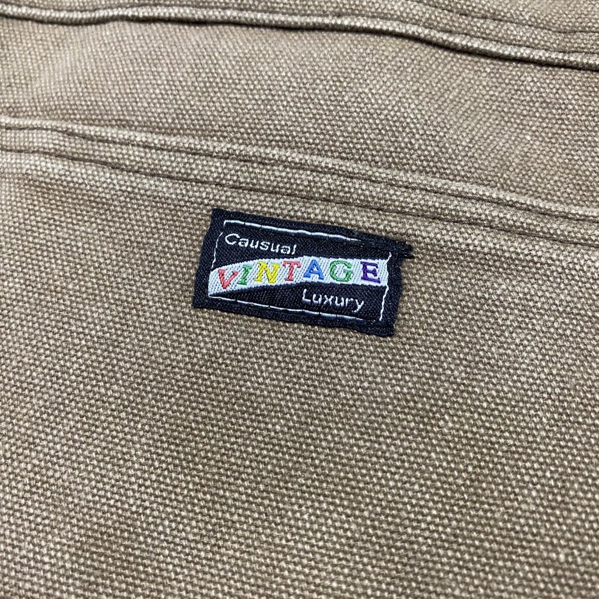 Japanese Brand × Vintage VINTAGE ROCKSTEADY CARPENTER CANVAS PANTS Size US 30 / EU 46 - 6 Thumbnail