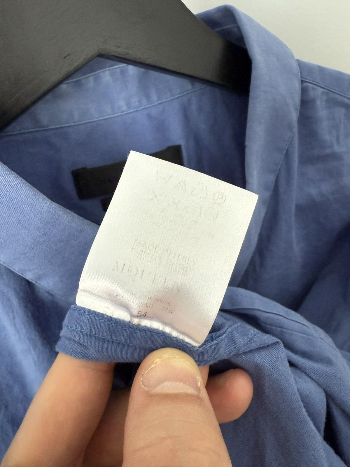 Alexander McQueen Alexander McQueen Blue Button down Size US M / EU 48-50 / 2 - 3 Thumbnail