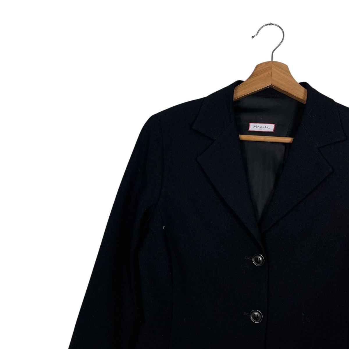 MAX&Co. Max & Co Black Women Jacket Size XS / US 0-2 / IT 36-38 - 6 Thumbnail