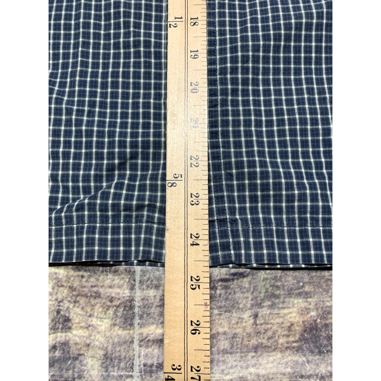 Vintage Tommy Jeans Long Sleeve Shirt Mens XL Blue Plaid Button-Down Pocket 90s Style Regular Fit Size US XL / EU 56 / 4 - 7 Thumbnail