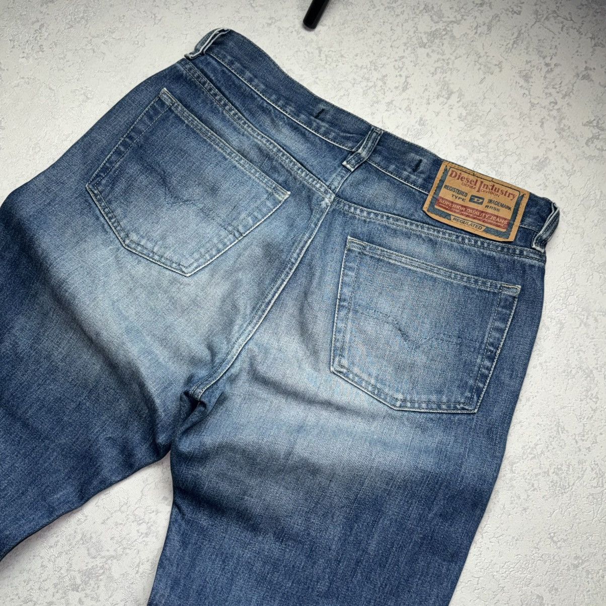 Diesel Vintage Diesel Gradient Straight Jeans Size US 32 / EU 48 - 2 Thumbnail