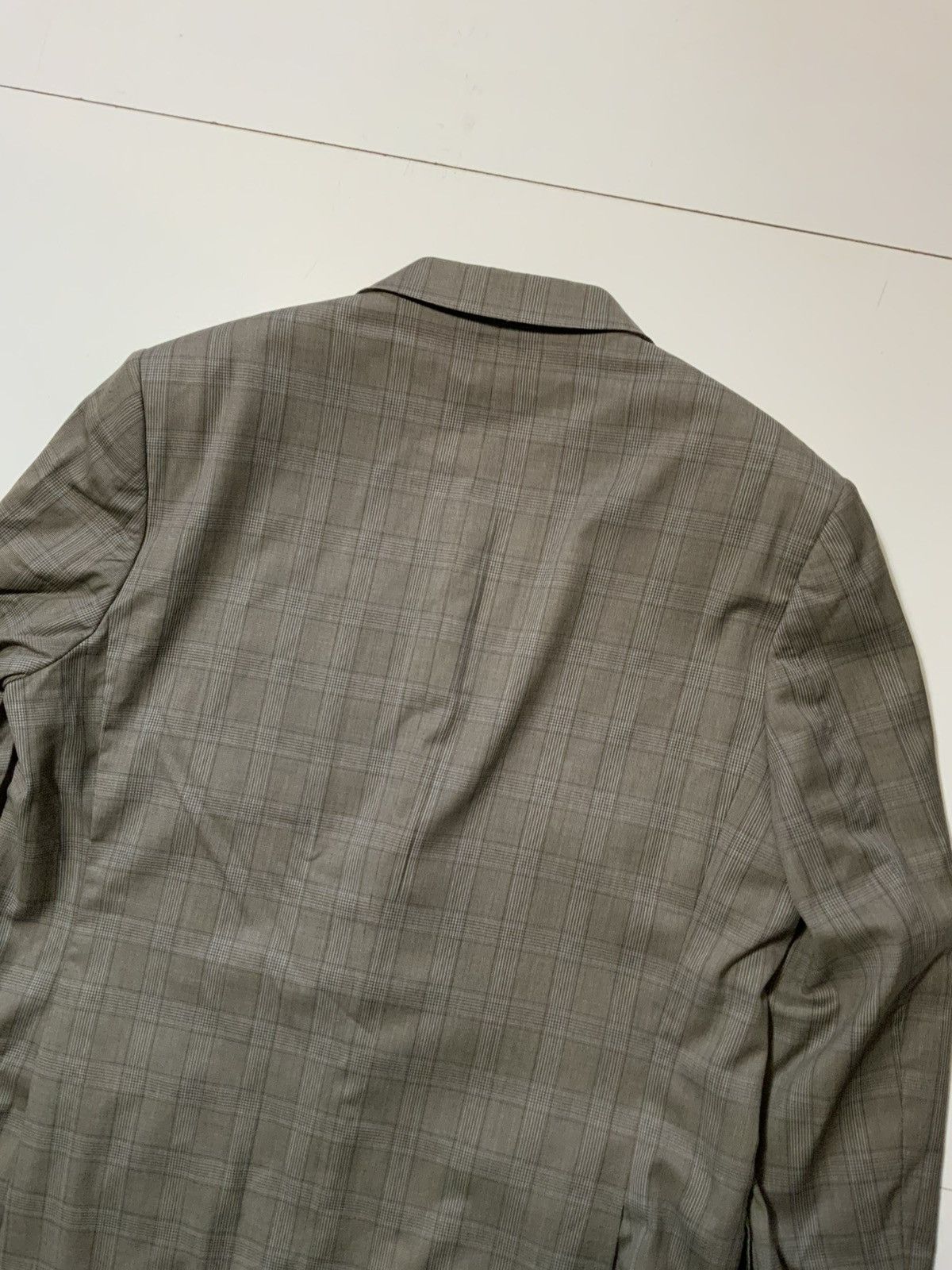 Other Sartoria Ruggiero Reda Super 110s Wool Plaid Blazer Jacket Size 46R - 6 Thumbnail