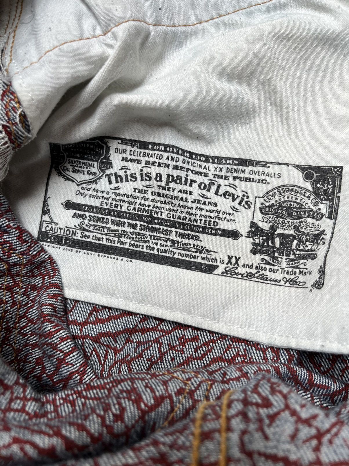 Jordan Brand × Levi's rare levi’s x jordan jeans Size US 40 / EU 56 - 9 Thumbnail