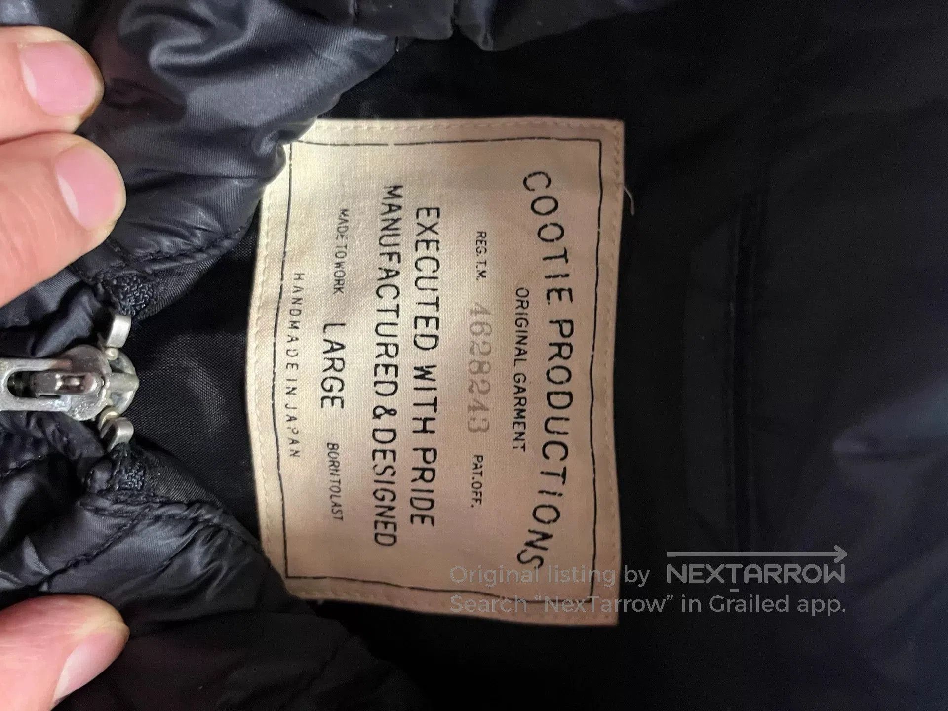 Japanese Brand Cootie Quilted Cotton Jacket. Size US L / EU 52-54 / 3 - 3 Thumbnail