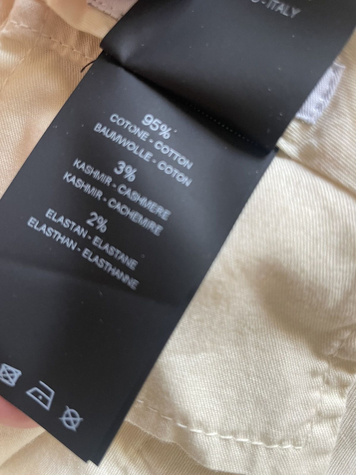 PT Torino Stretch Cotton-Cashmere Trouser Size US 40 / EU 56 - 10 Thumbnail