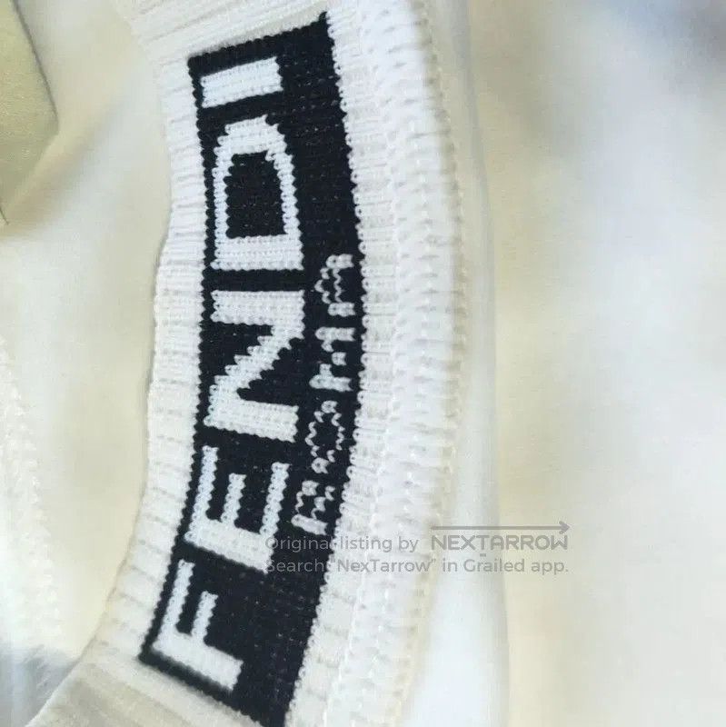 Fendi Fendi White Cotton XS Women's T-Shirt . Size XS / US 0-2 / IT 36-38 - 3 Thumbnail