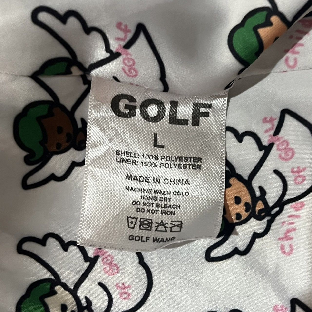 Golf Wang × Golf le Fleur × Tyler The Creator Golf Wang Child of Golf Satin Jacket Size US L / EU 52-54 / 3 - 13 Thumbnail