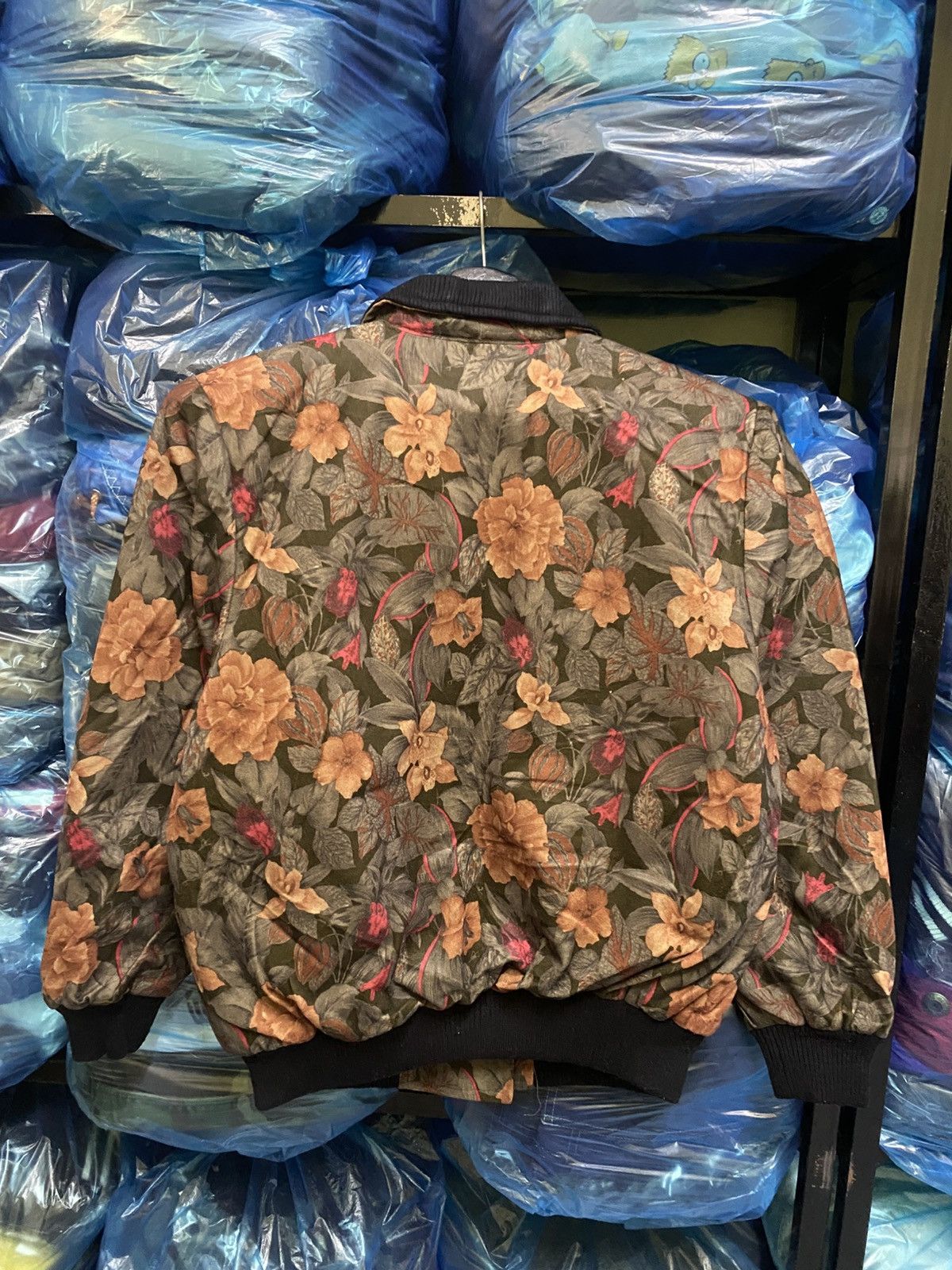 Vintage VINTAGE HOOVER ALL OVER PRINT FLOWER JACKET Size US M / EU 48-50 / 2 - 7 Thumbnail