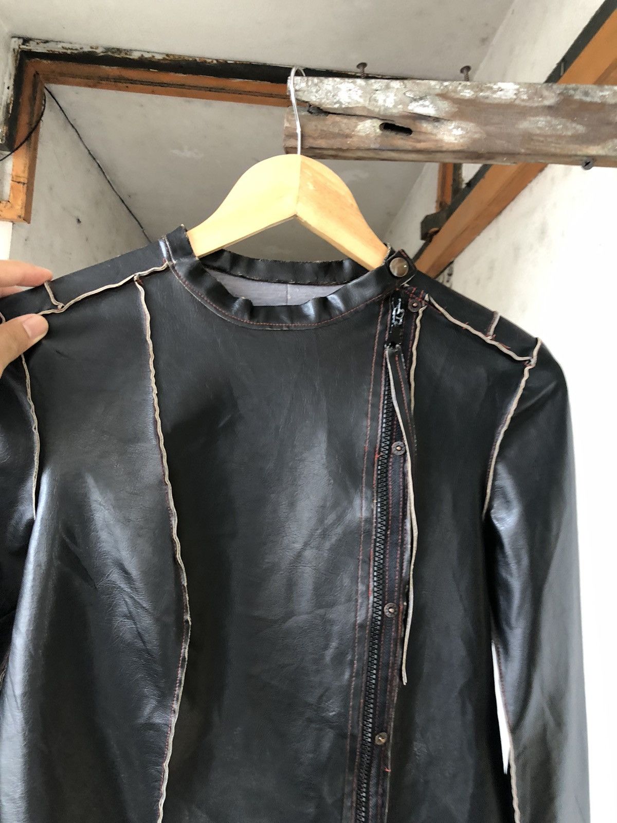 Japanese Brand Rare❗️Wooxoom Bondage Punk Pvc Jacket If Six Was Nine Size M / US 6-8 / IT 42-44 - 8 Thumbnail