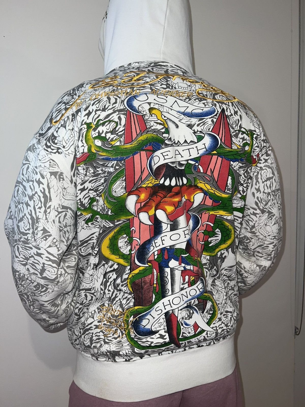 Ed Hardy Rare Ed Hardy zip up jacket Size US M / EU 48-50 / 2 - 2 Thumbnail