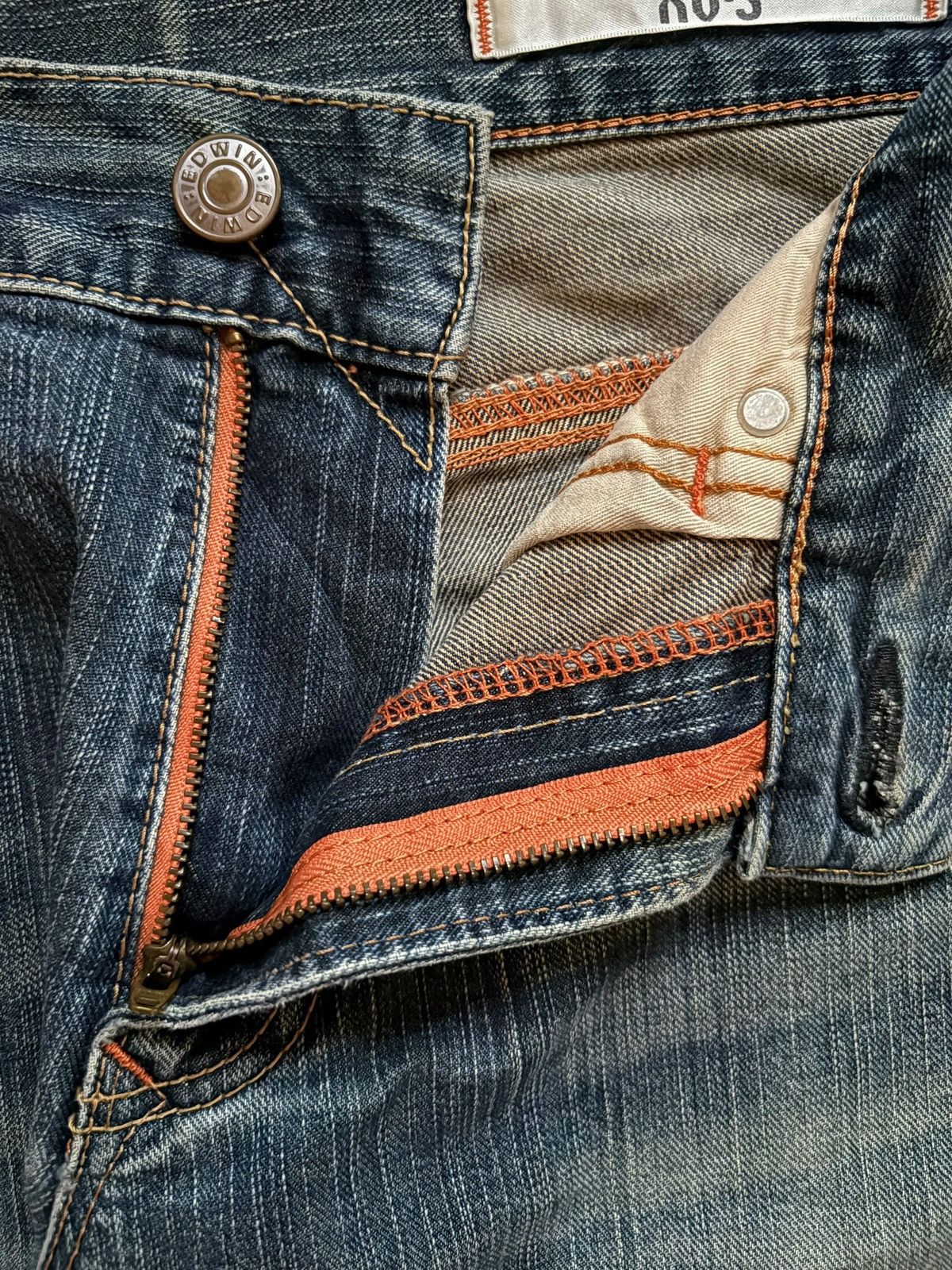 Edwin Exclusive Vintage Edwin XV Mud Wash Loose Baggy Jeans Size US 31 - 9 Thumbnail