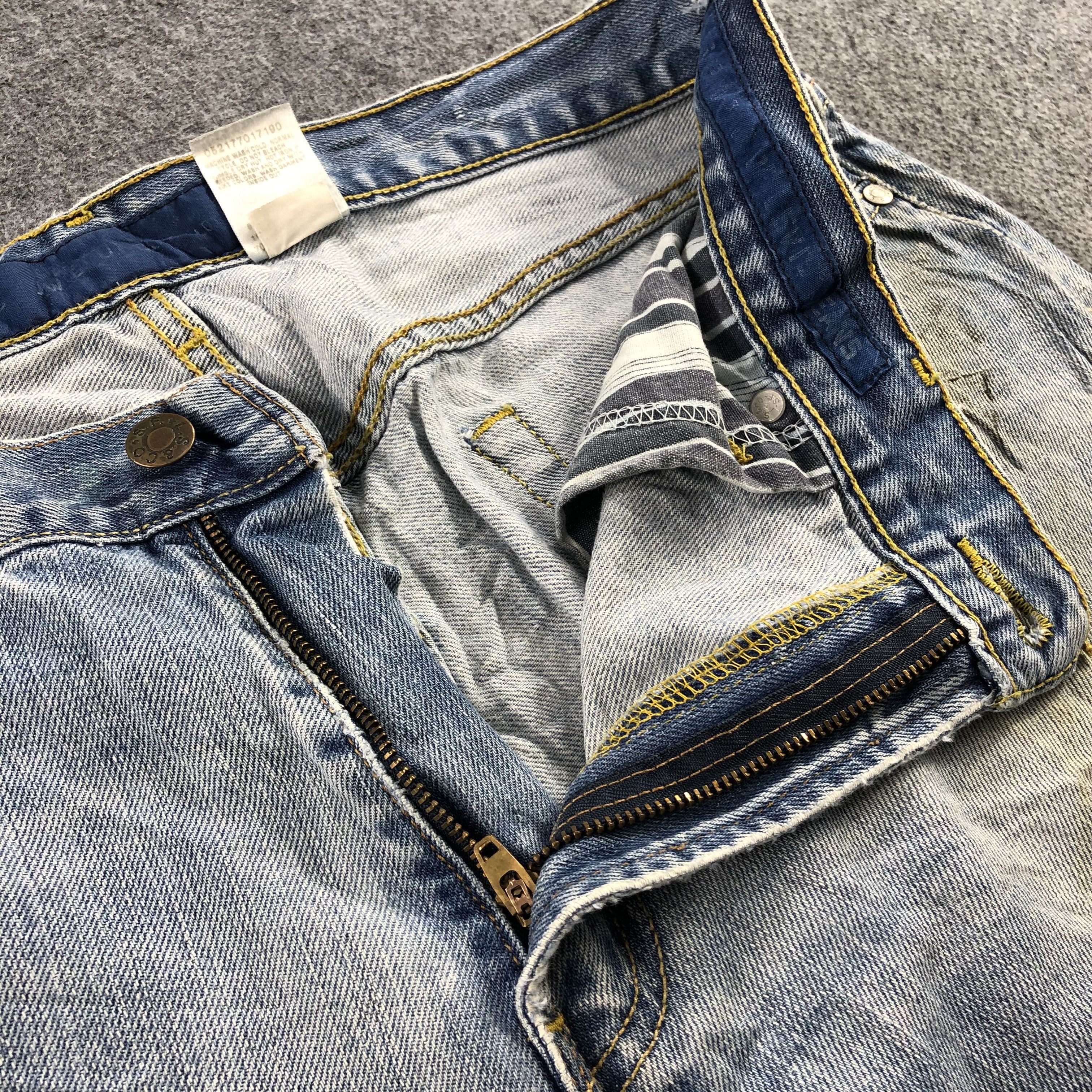 Levi's Vintage 90s Light Wash Levis 527 Jeans-J2055 Size US 34 / EU 50 - 17 Thumbnail